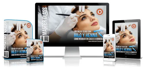 DISEÑO DE CEJAS CON HILO Y HENNA, COMO NEGOCIO EN CASA O A DOMICILIO