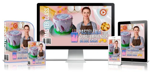 PASTELERÍA DESDE CERO PARA EMPRENDER DESDE CASA