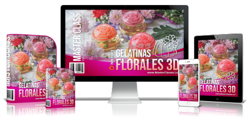 GELATINAS FLORALES 3D