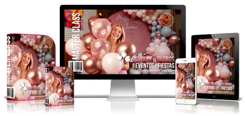 BOUQUET DE GLOBOS PARA EVENTOS Y FIESTAS